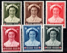 Belgique 1953 Mi. 961-966 Neuf ** 100% Princesse Joséphine, Croix-Rouge