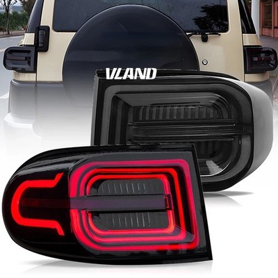 2*VLAND LED Tail Lights For 2007-2014 FJ Cruiser Start-up Animation & Sequential