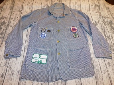 ジャケット・アウター 50's 60's OSH KOSH HICKORY-COVERALL 50's ？60's ？OSH KOSH HICKORY-COVERALL 60s OSH KOSH hickory