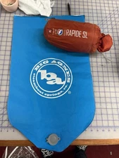 Big Agnes Rapide Sl Insulated Sleeping Pad Double Orange 20”X 72'' Good Shape