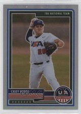 2023 Panini USA Baseball Stars & Stripes Silver Prizm Casey Borba #3 uk2