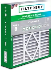 Filterbuy 19x20x4 / 19x20x5 AC Furnace Air Filters for Bryant  Carrier MERV 8 