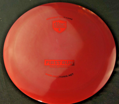 NEW Discmania S-Line DD3 FIRST RUN 175g Disc Golf Driver Red / Red Metallic Foil