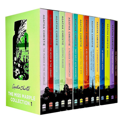 Miss Marple Complete Mysteries Series Books 1 - 14 Collection Set by Agatha Chri