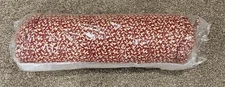 Sherry Kline PCHG Home Decor French Country Neck Roll Bolster Pillow 24" Red