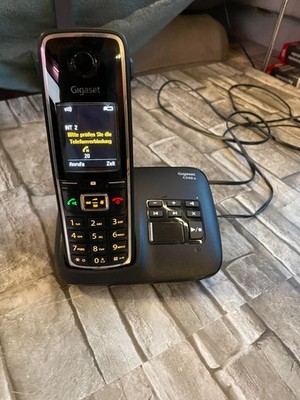 Gigaset C530A Basisstation +  Gigaset C530 Telefon Mobilteil Gebraucht