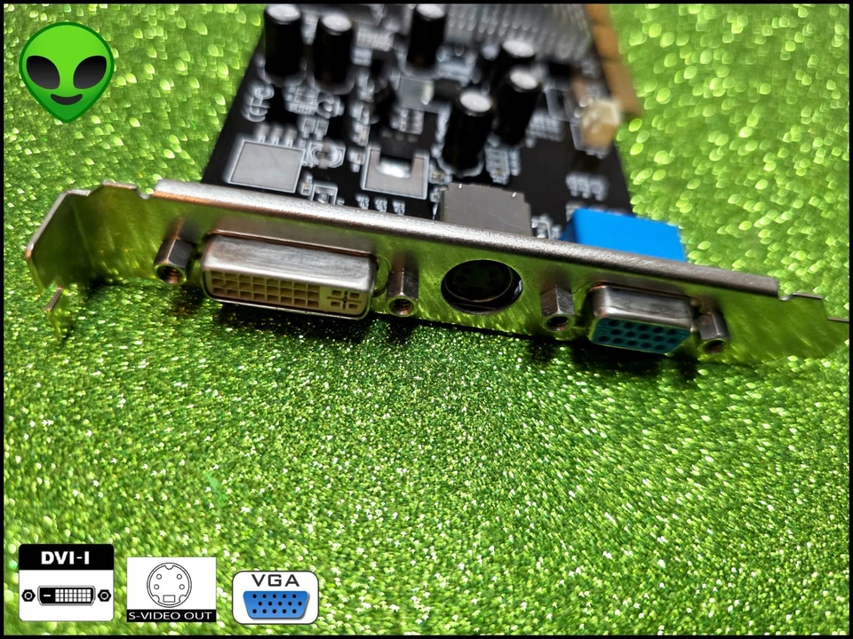 ATI RADEON 9200 128 MB DDR SCHEDA VIDEO AGP AS9200-128 #86L4 - Immagine 3 di 3