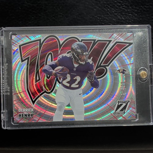 Derrick Henry #10 2024 Panini Zenith Zoom Red card