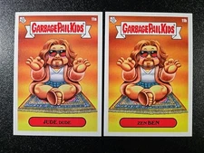 Jeff Bridges as The Dude in The Big Lebowski Spoof 2 Card Set Garbage Pail Kids