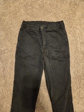American Eagle Womens Black Stretch Denim Jog...