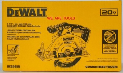 Dewalt DCS565B 20 Volt MAX 6-1/2'' Brushless Cordless Circular Saw 20V