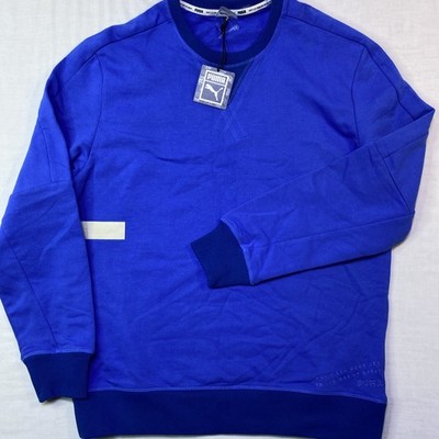 Puma Jump Hook Crew Sweat Palace Blue  Don t Let Good Get In The Way Of Great 