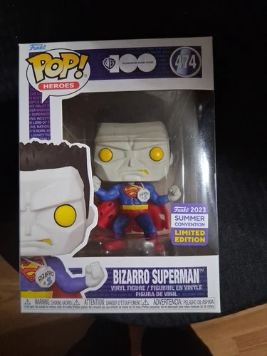 Funko Pop! Bizarro Superman DC Comics Superman Summer Convention Limited Edition