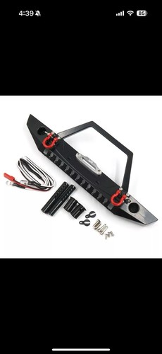 Yeah Racing TRX4-092 Alum Front Bumper w/LED Light : TRX-4 / Gen8 ...