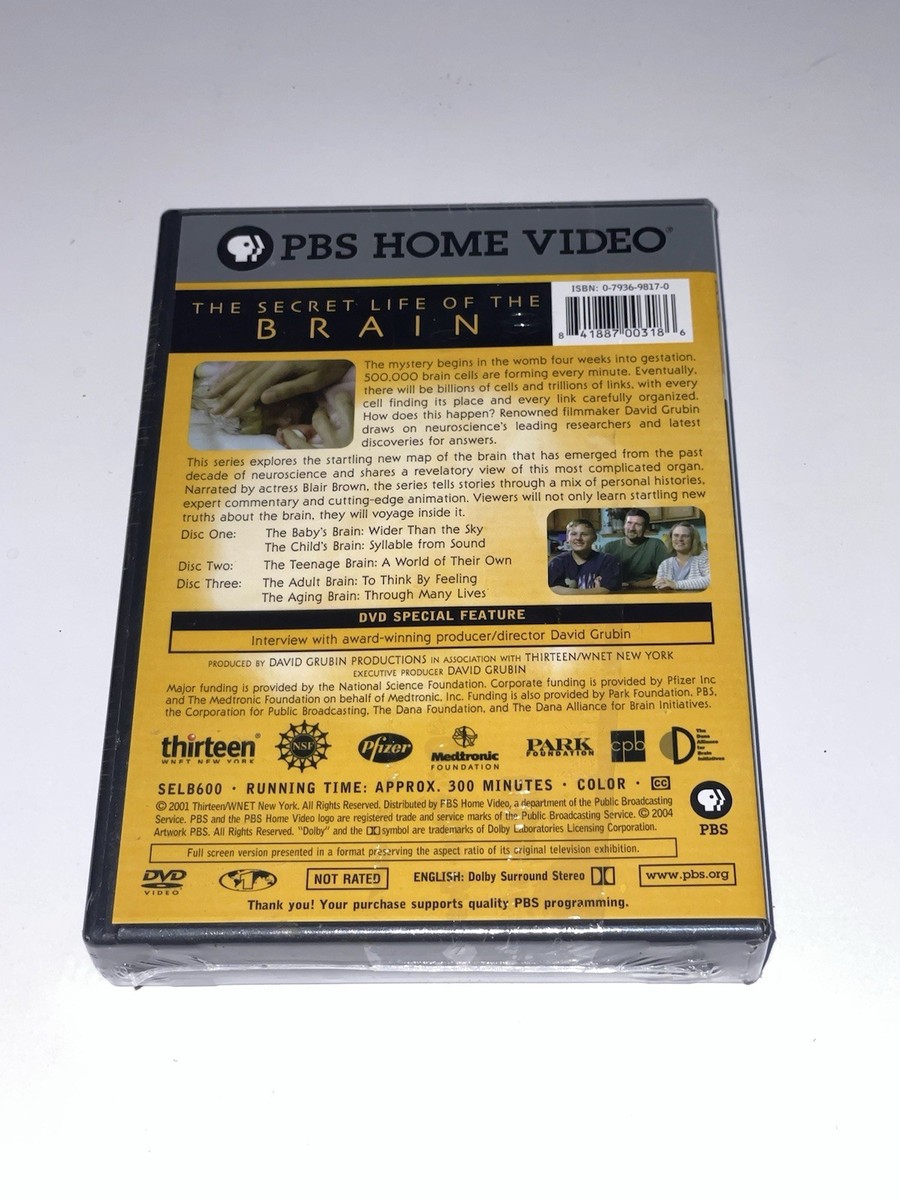 Secret Life of the Brain, The - Complete Set (DVD, 2002) PBS HOME