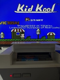 Kid Kool (Nintendo NES, 1988) Authentic. Cleaned. Tested. GREAT LABELS Near Mint