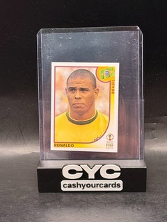 Ronaldo World Cup 2002 Korea/Japan Panini Sticker No. 184