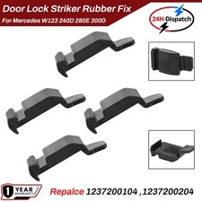 4rubber Door Lock Striker For Mercedes W123 W126 240d 280e 300d 450sl Upgraded 4rubber Door Lock Striker For Mercedes W123 W126 240d 280e 300d 450sl Upgraded