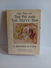 Beatrix Potter The Tale Of The Pie And The Patty Pan D/W 3/6 Net Printed 1961