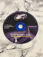 Game Shark - Code Archive Disc (Play Station 1, PS One) - Disc Only
