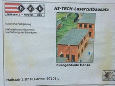 Huppertz Modellbau H0 - Pförtnerei Kokerei Hansa 97105b - aus Sammlung - OVP
