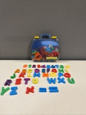 Vintage Alphabet Letters Numbers Shapes Refrigerator Fridge Magnets Lot Of 125