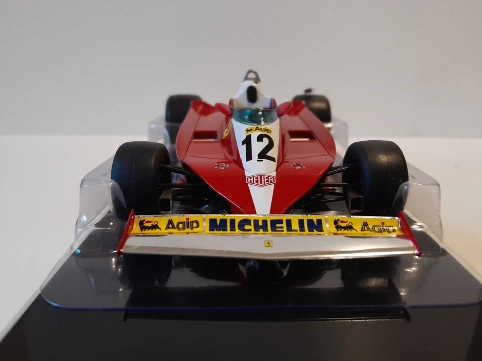 D15 DAMAGED 1/24 F1 Ferrari 312 T3 Villeneuve 1978 Centauria Atlas Panini Altaya - Bild 3 von 4