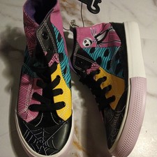 Women's Disney Nightmare Before Christmas High Top Lace Up sneaker NEW