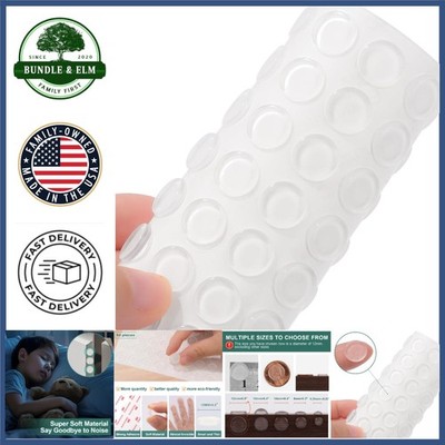 Self Adhesive Rubber Dots for Cabinet Doors, Furniture Pads, and Picture Frames
