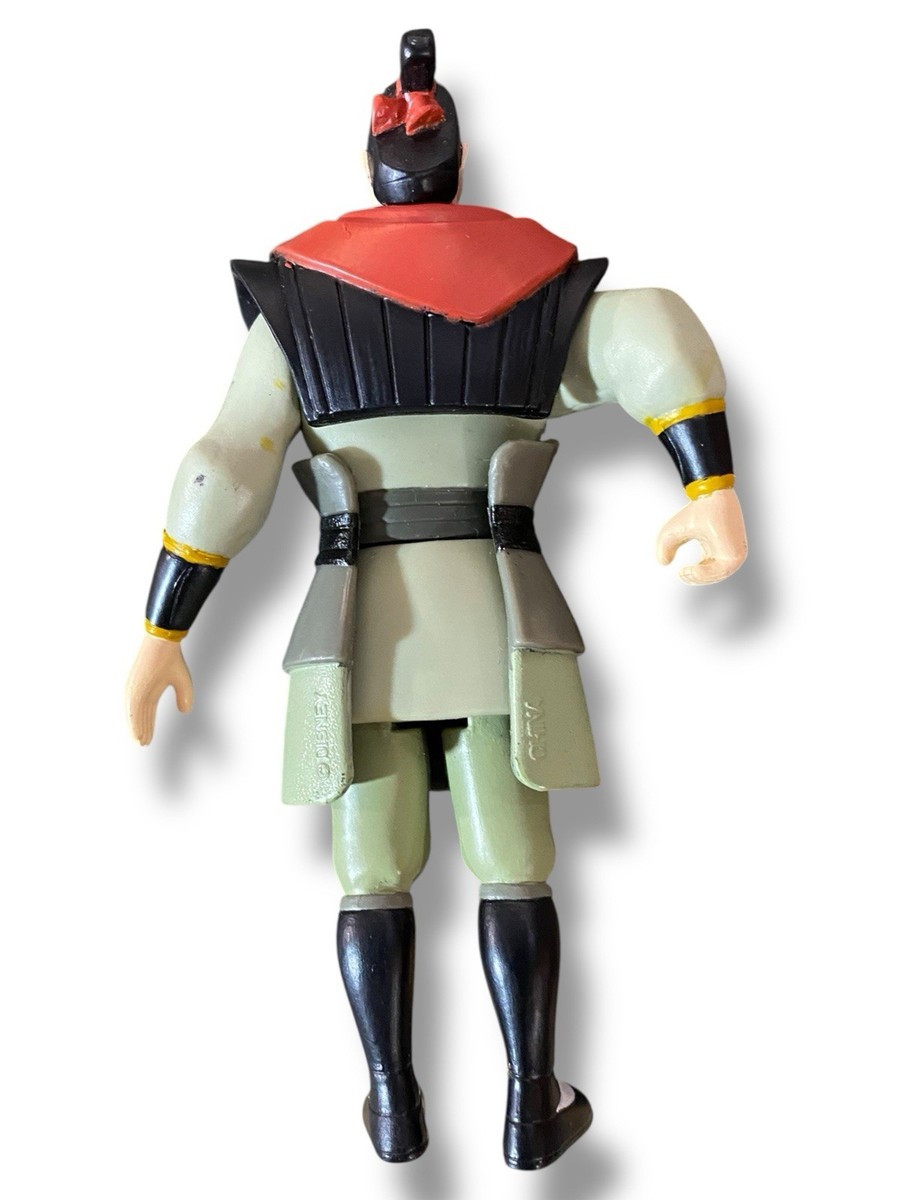 Vintage Mattel Disney Mulan Captain Li Shang Poseable Figure w