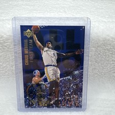 💥1994-95 Upper Deck All Rookie Team #1 Chris Webber Golden State Warriors