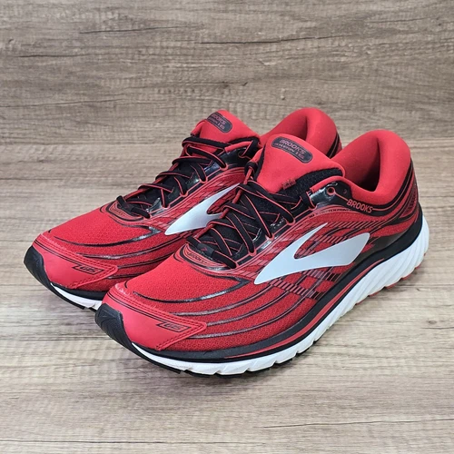 Brooks Glycerin 15 Men's Size 14 D Red Black Running Shoes Sneakers (1102581D647 - Picture 7 of 9