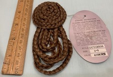 Playhouse Collection Dutchess Braided Loop Doll Hairpiece Wig NEW Sz 8-9 Auburn