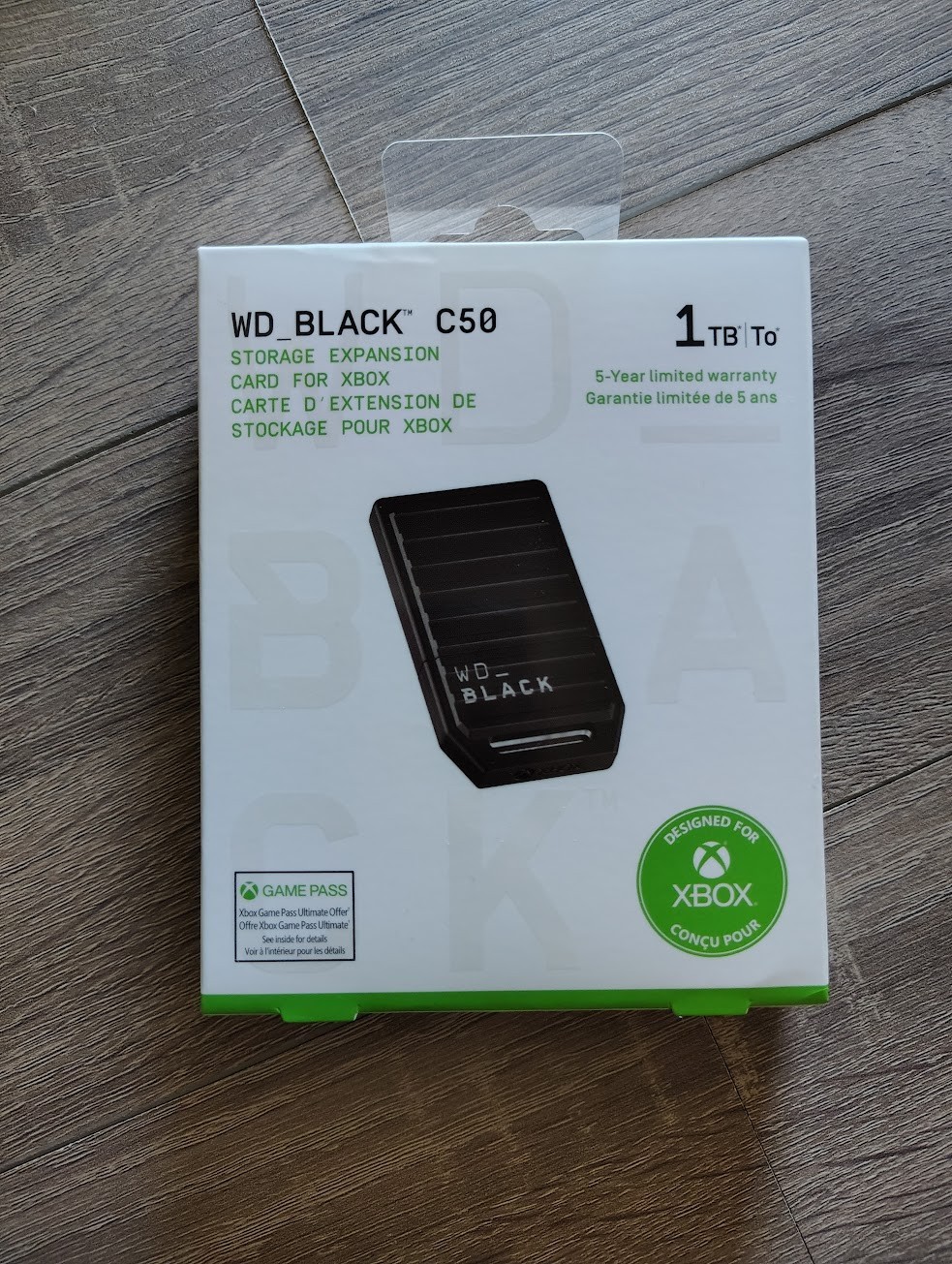 WD BLACK C50 1TB Xbox Storage Expansion Card