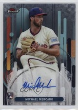 2025 Topps Finest Finest Auto Michael Mercado #FA-MME Auto 0rd2