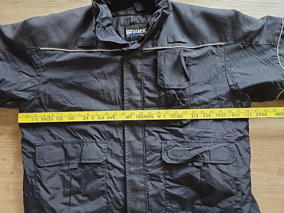 BLAUER CROSSTECH EMERGENCY RESPONSE REFLECTIVE JACKET W/ LINER XL Broken Zipper - Image 4 of 4