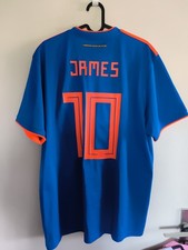 Kolumbien Nationalmannschaft WM 2018 James Rodriguez Auswärts Trikot Größe XL