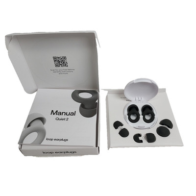 Loop Quiet 2 Noise Reduction Earplugs - Black New Open Box