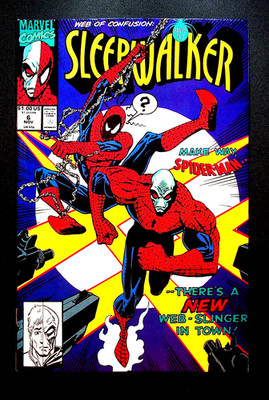 Sleepwalker #6 [Direct] November 1991 Marvel, 1991 Series, 8.0 VF