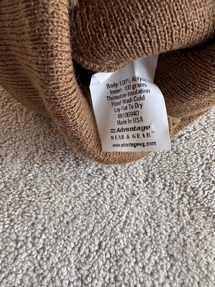 *NUEVO* 3M™ Thinsulate™ Sombrero Térmico, Gorro Forrado de Vellón "Correr-Esquí-Acampar" Foto 2 de 3