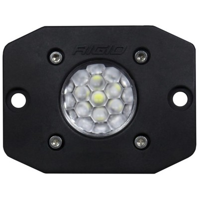 Rigid 20631 Ignite Flood Diffused White Rectangle LED Single Light Kit Set Black