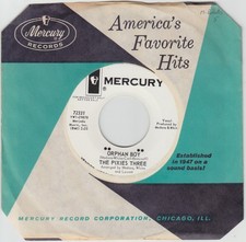Pixies Three: Orphan Boy / Love Walked In (MERCURY 72331) Northern Soul DEMO EX