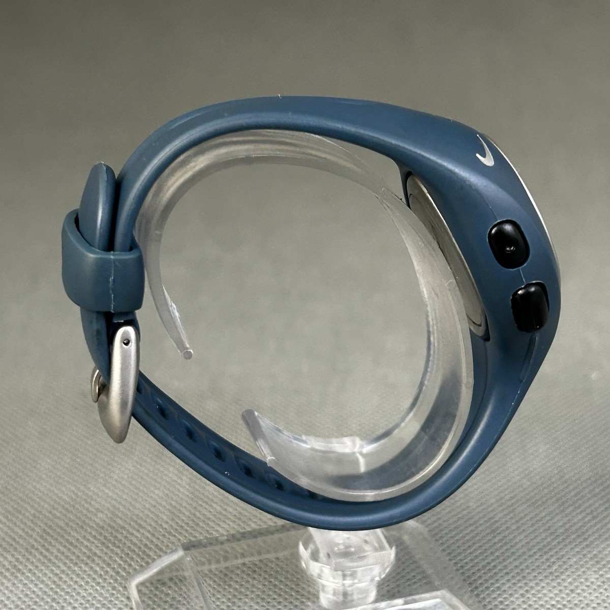 Nike Triax WR0065 Watch Swift Blue Resin Digital Y2K Sport Vintage