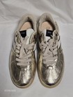 Verbenas Women's/Unisex Gold Lace-Up Low Top Leather Fancy Sneakers EU39/US8.5M — photo 10