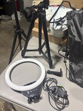 10" LED Ring Light With 6ft Tripod Stand and Phone Holder