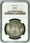 1904-O Morgan Silver Dollar NGC MS63 S$1 New Orleans  Minted Super Toner
