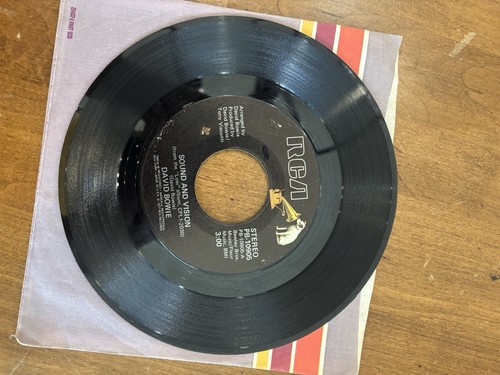 DAVID BOWIE SOUND AND VISION RCA VICTOR PB-10905 45RPM Record VG+ - Picture 6 of 9