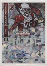 2014 Contenders Cracked Ice Ticket /22 Deone Bucannon (Sec Row Seat) Auto 1z8