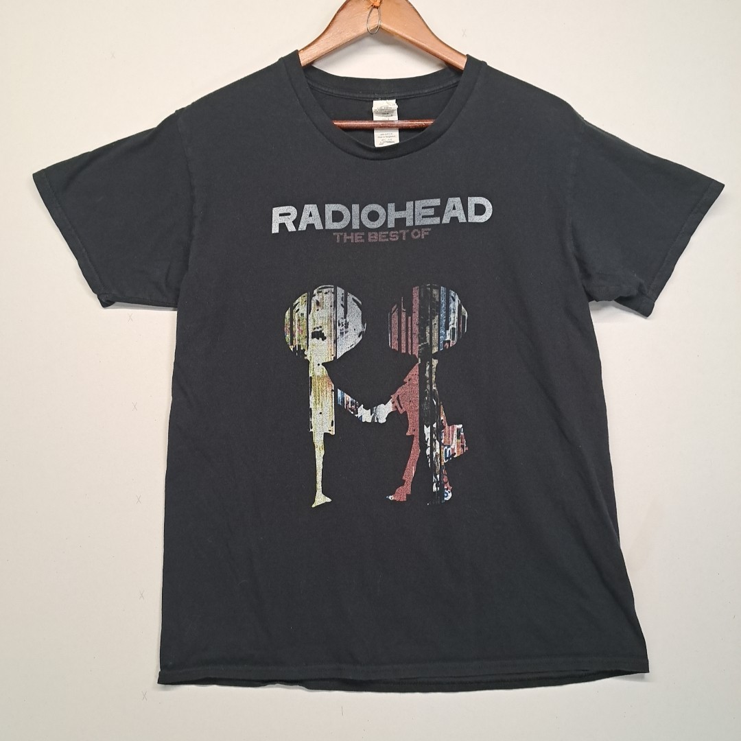 Radiohead The Best Of T Shirt Adult Large (Fits Medium) Black