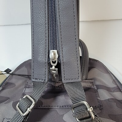Baggallini MM Metro Backpack Dark Gray Camo Bag MBP621B1027 Baggallini MM Metro Backpack Dark Gray Camo Bag MBP621B1027  main image 2